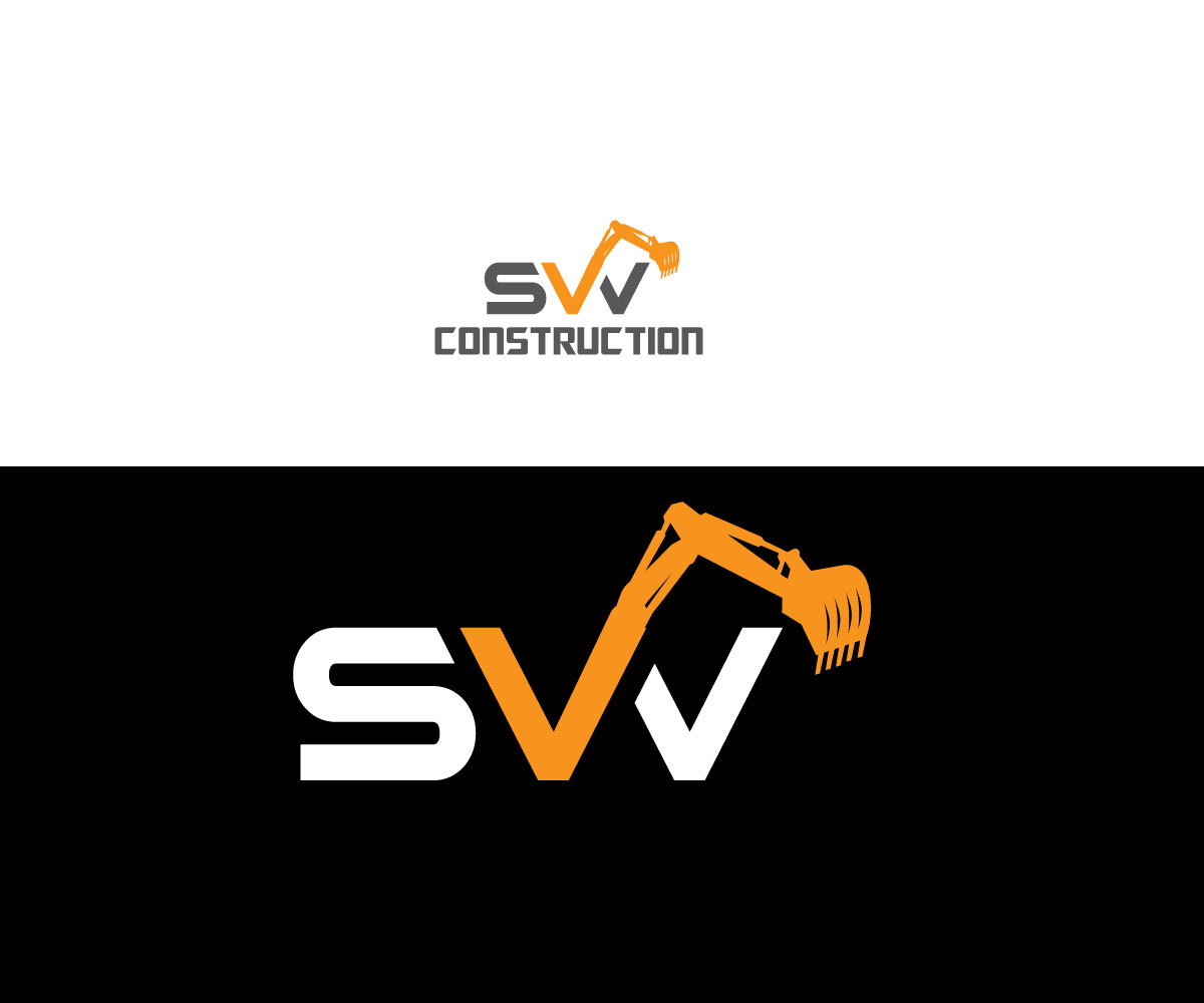 Logo Design by MANIK 42 for SVV Construction  | Design #34951056
