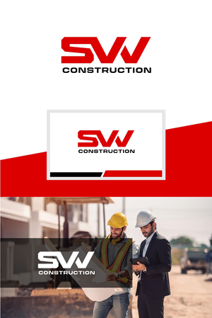 Logo Design by SanaPixel for SVV Construction  | Design: #34948104