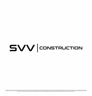 Logo Design by saesean for SVV Construction  | Design: #34952293