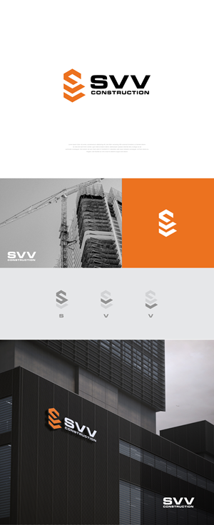 Logo Design by apik. for SVV Construction  | Design: #34951481