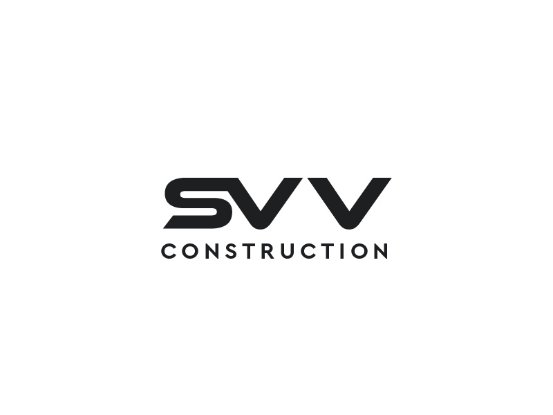 Logo Design by 4lv for SVV Construction  | Design #34992054