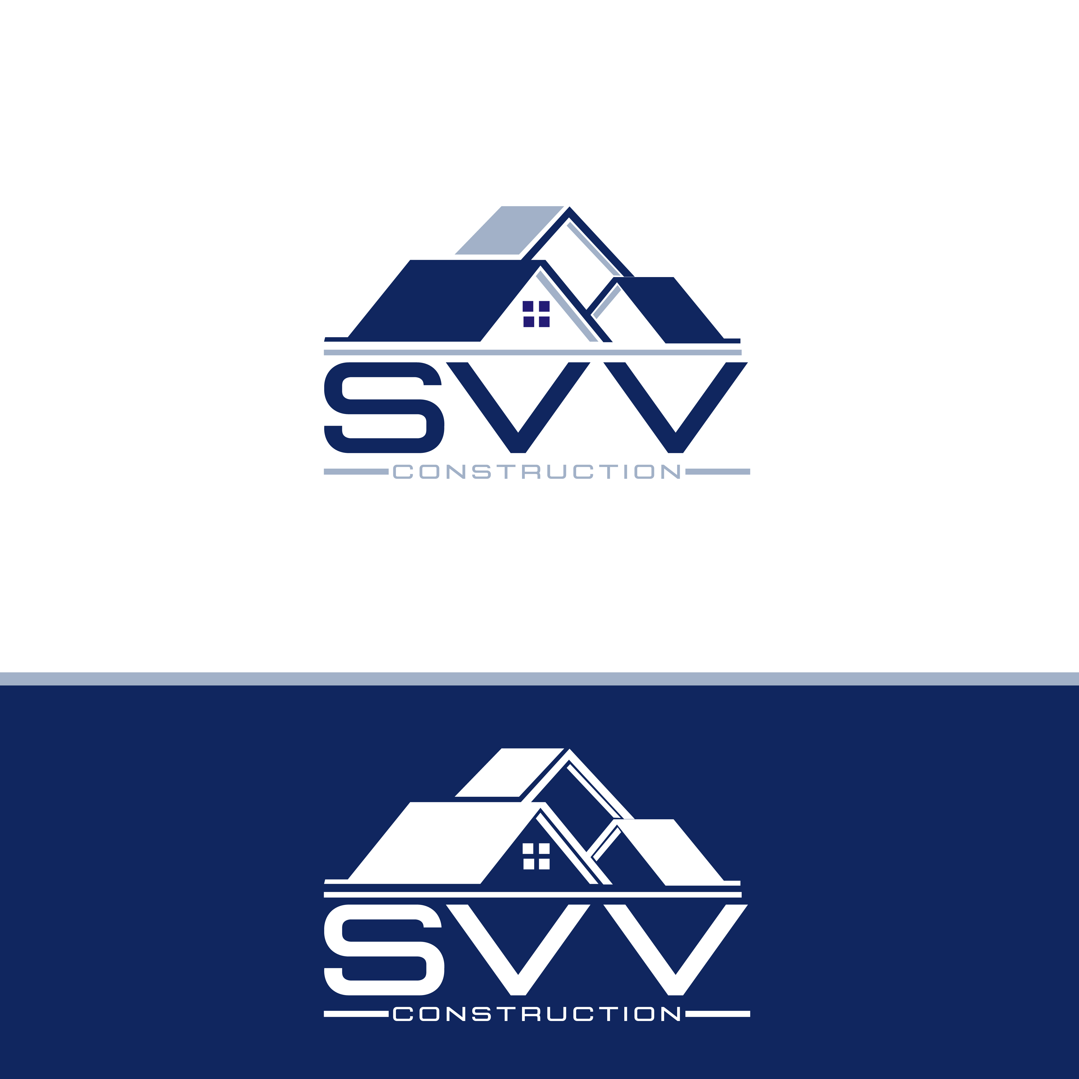 Logo-Design von Kavigfx für SVV Construction  | Design #34984603
