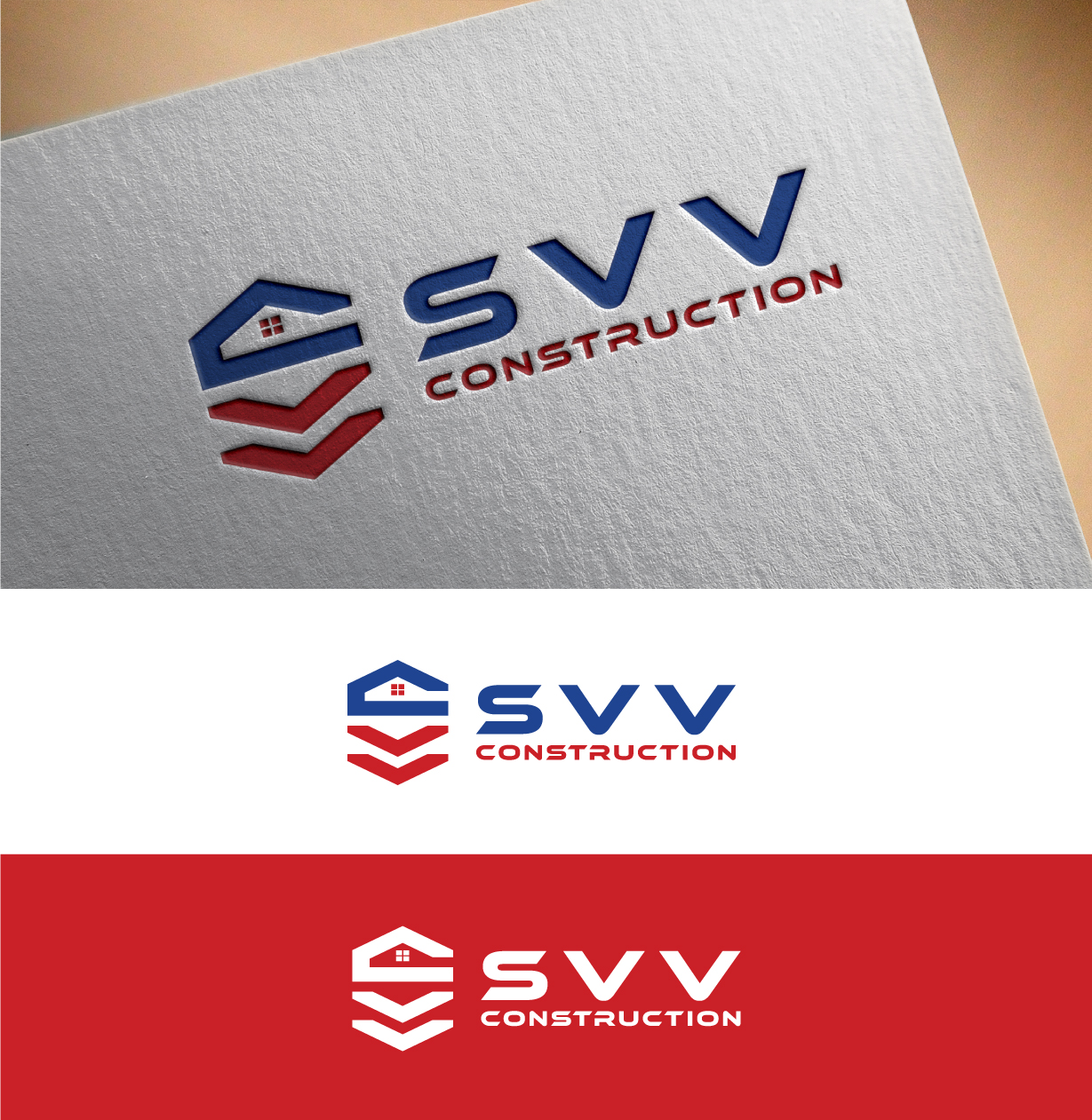 Logo Design by SolidGraphics for SVV Construction  | Design #34949597