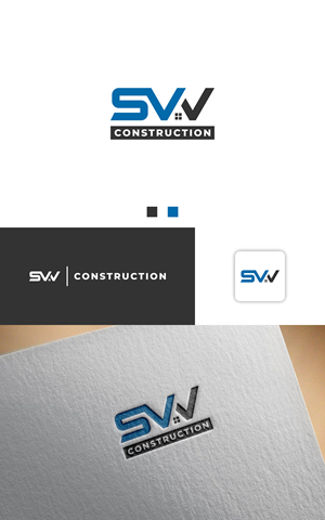 Logo Design by Dell_a.Design for SVV Construction  | Design: #34951256