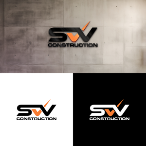 Logo Design by syad666 for SVV Construction  | Design: #34951734