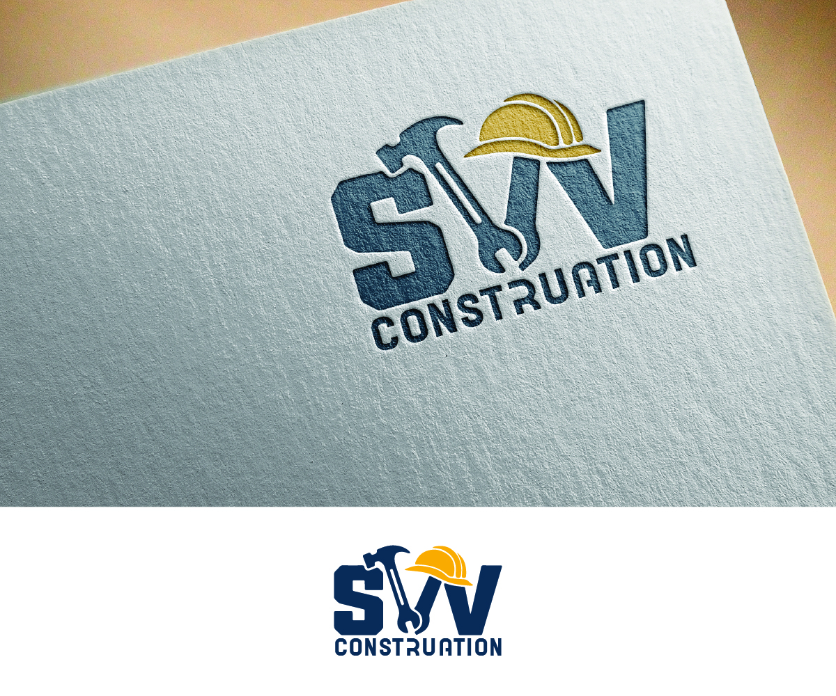 Logo Design by S5 for SVV Construction  | Design #34968085