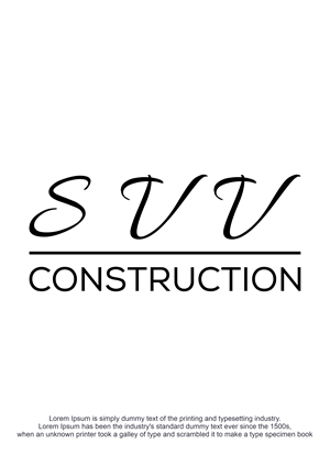 Design de Logo par Abigaill_design pour SVV Construction  | Design : #34950391