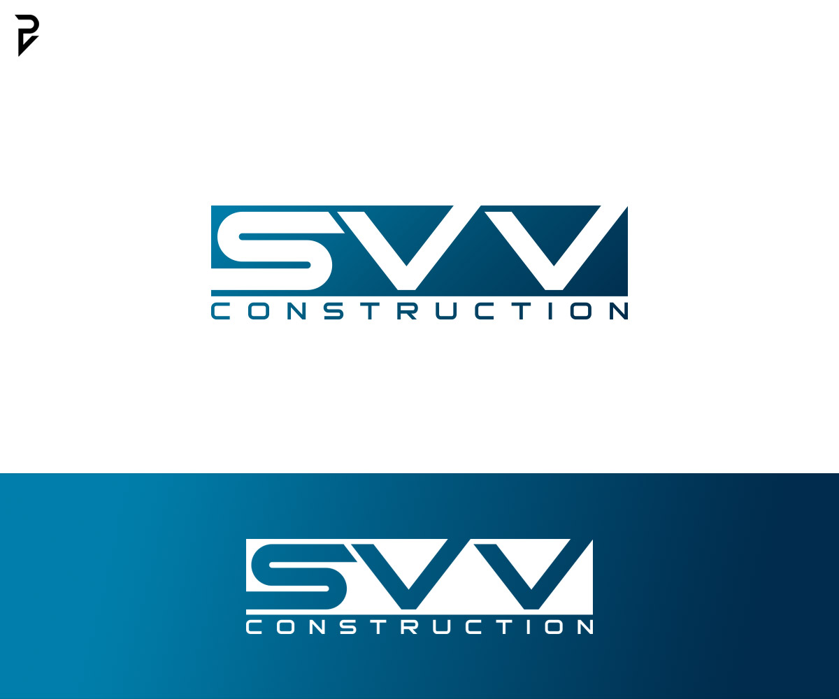Logo Design by poisonvectors for SVV Construction  | Design #34953652