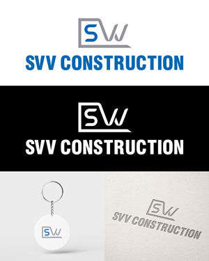 Logo Design by SR Graphics G for SVV Construction  | Design: #34956294