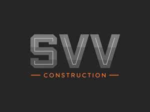 Logo Design by Mukuuu for SVV Construction  | Design: #34952624