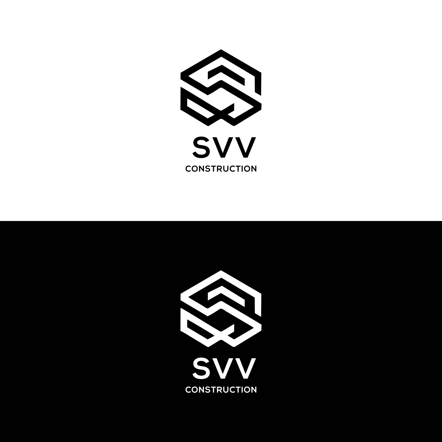 Diseño de Logo por Turz Design para SVV Construction  | Diseño #34957654