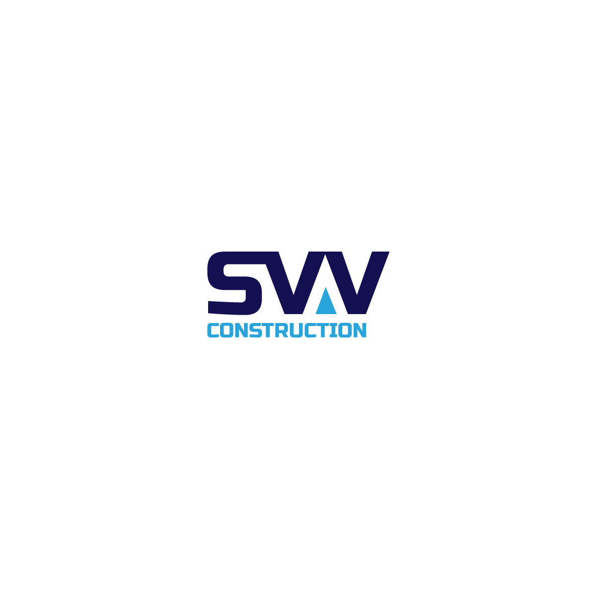 Logo Design by andrew11 for SVV Construction  | Design #34949199