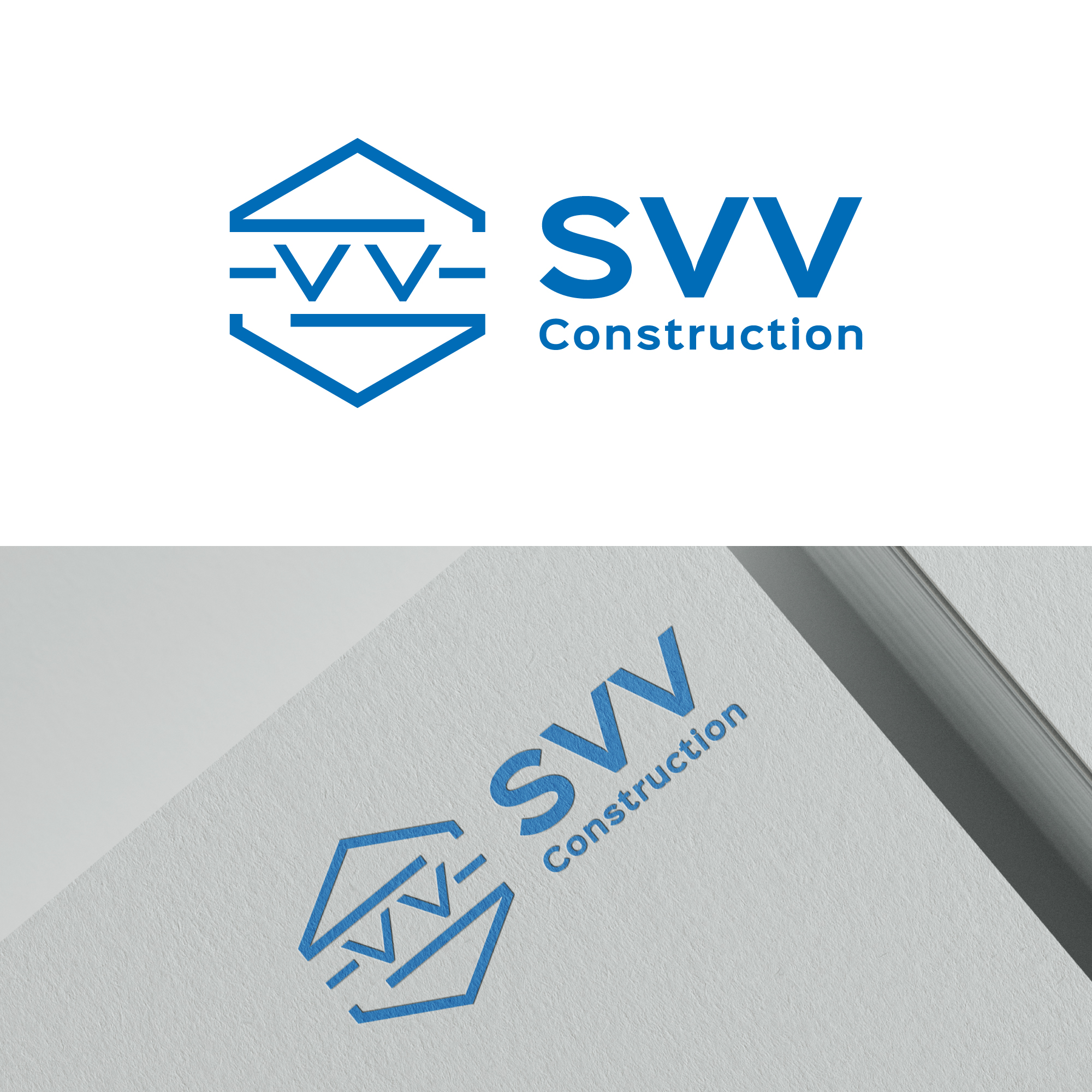 Logo Design by Designerrasedul for SVV Construction  | Design #34956113