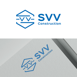 Logo-Design von Designerrasedul für SVV Construction  | Design: #34956113