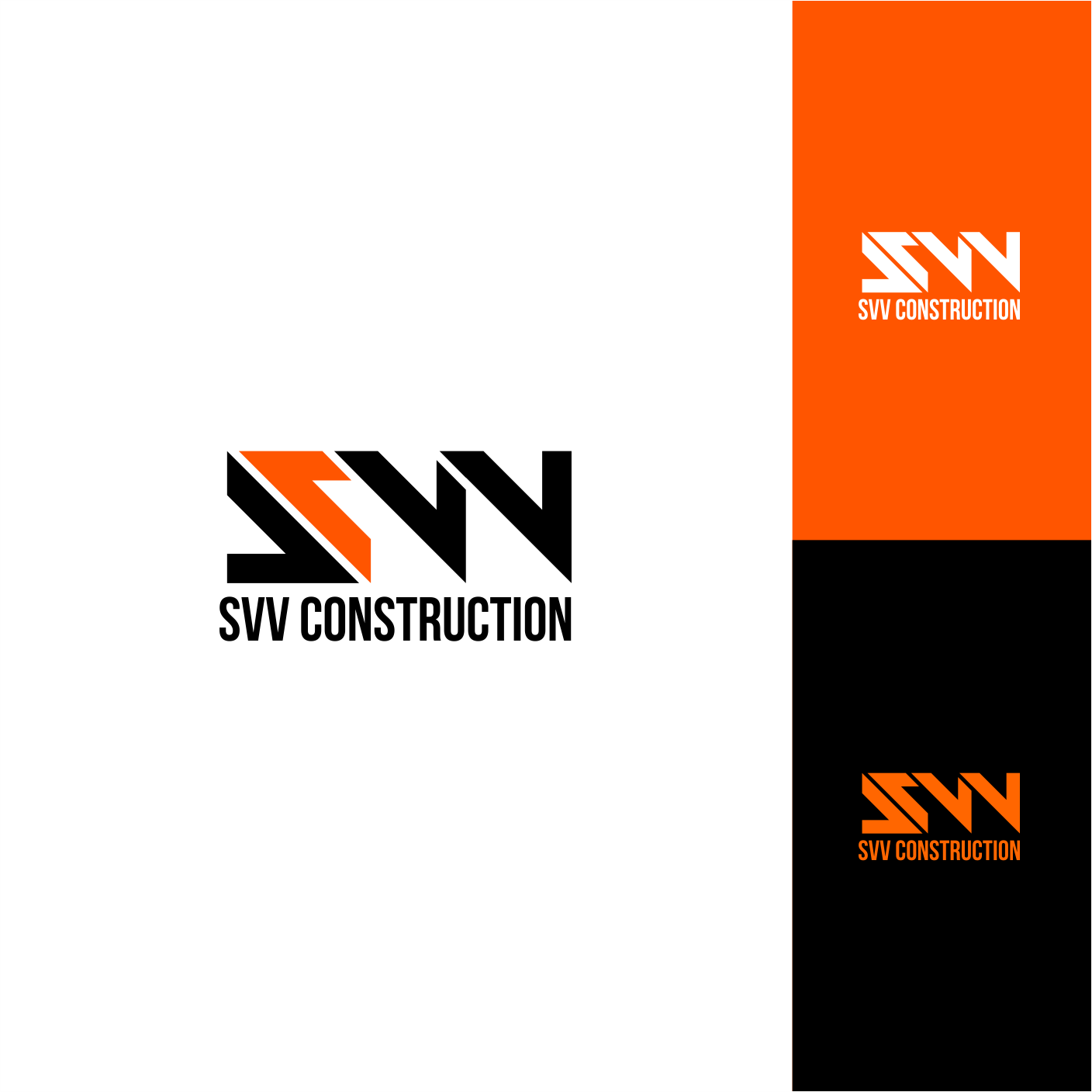 Diseño de Logo por Arham Hidayat para SVV Construction  | Diseño #34974985