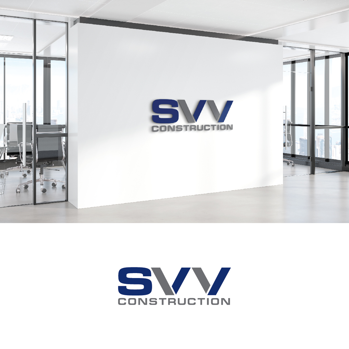 Logo Design by Go4Logo for SVV Construction  | Design #34959519