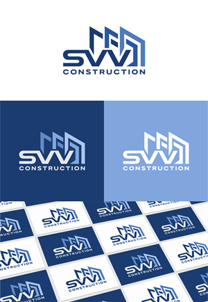 Logo Design by artswolf for SVV Construction  | Design: #34964185