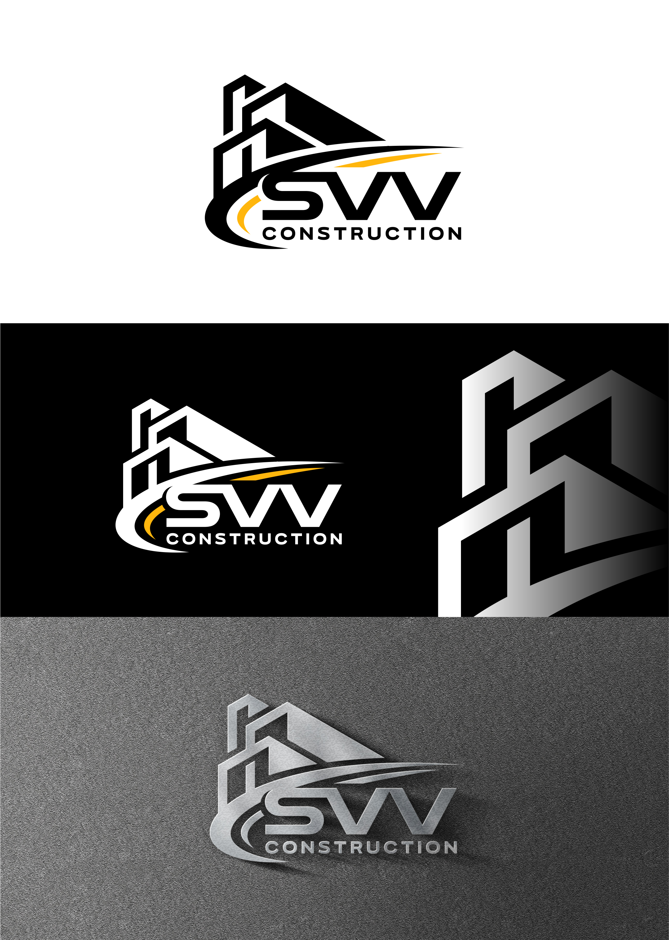 Diseño de Logo por artswolf para SVV Construction  | Diseño #34964877