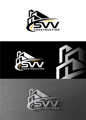 Logo Design by artswolf for SVV Construction  | Design: #34964877