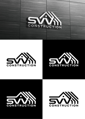 Logo Design by artswolf for SVV Construction  | Design: #34964957