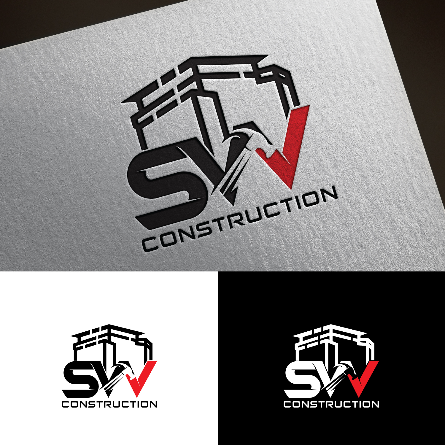Logo-Design von sankar999 für SVV Construction  | Design #34948059