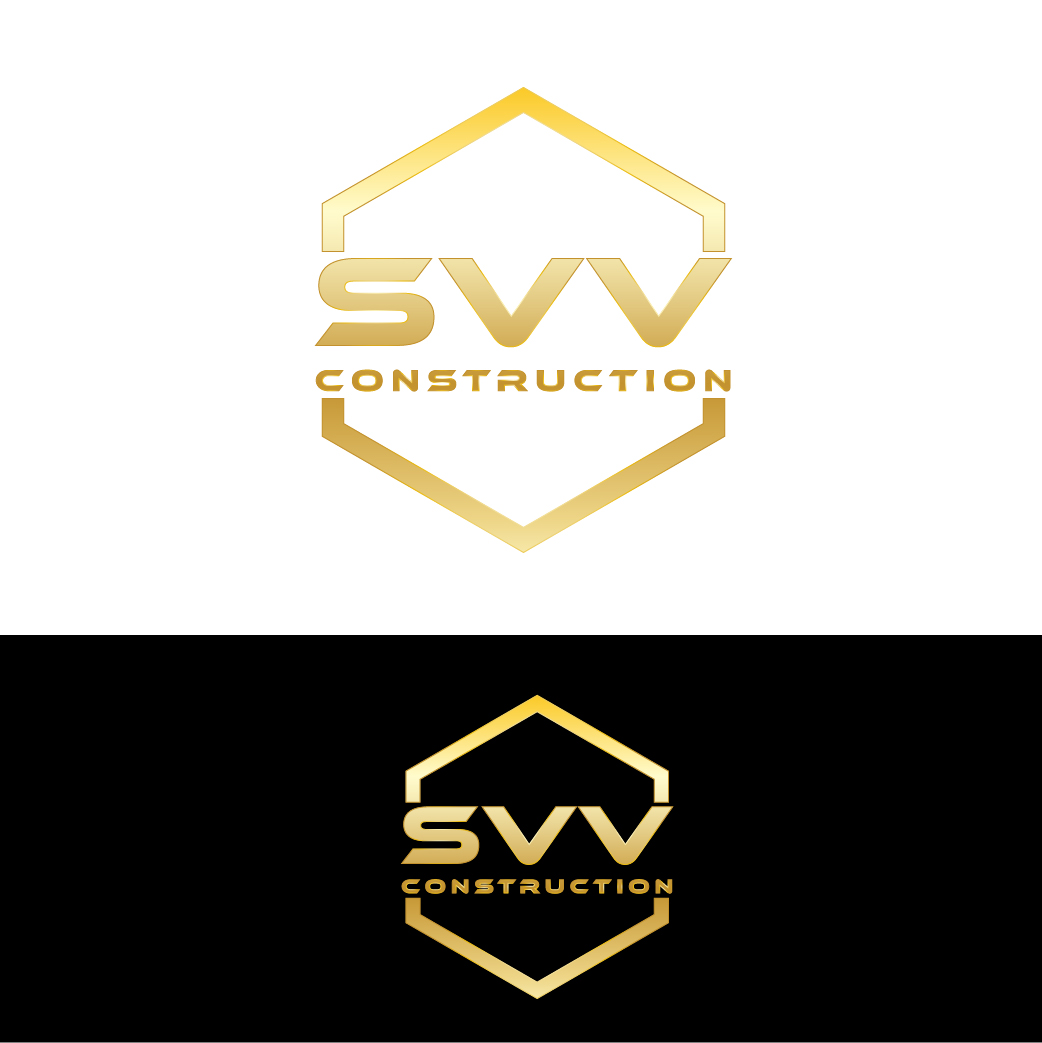 Logo Design by ahmeddesigner123 for SVV Construction  | Design #34948302