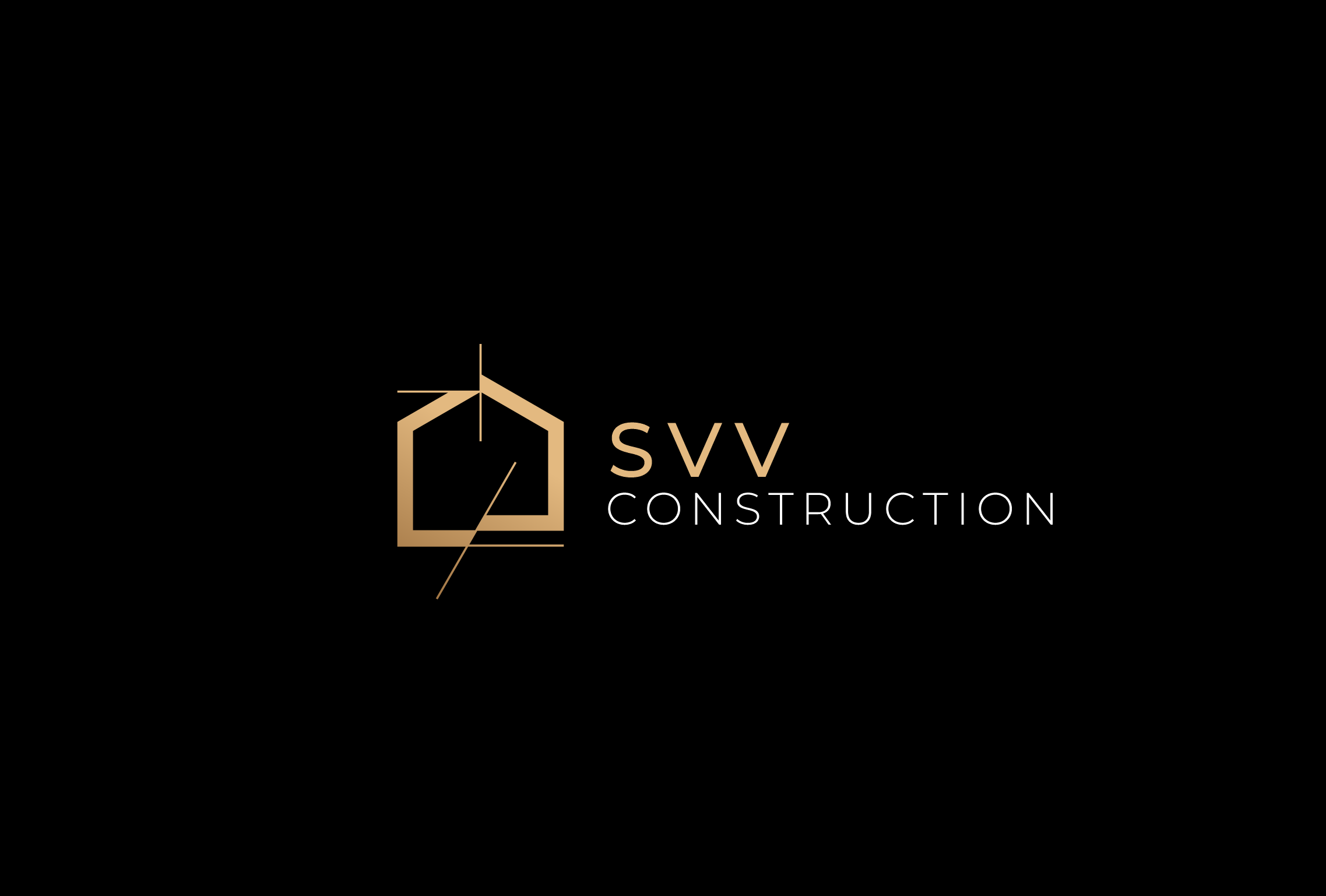 Logo-Design von Stelery für SVV Construction  | Design #34991961