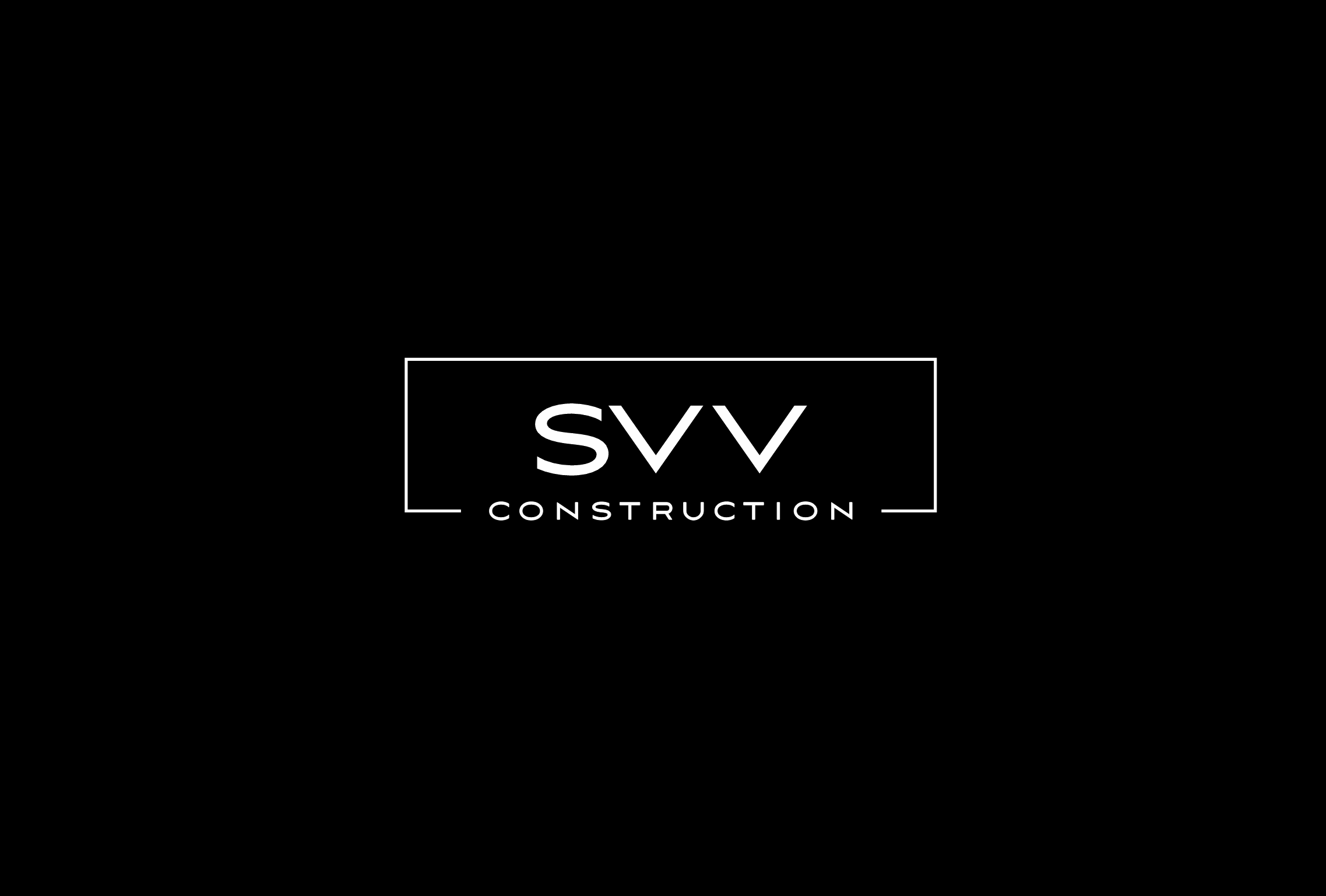 Logo Design by Stelery for SVV Construction  | Design #34992028