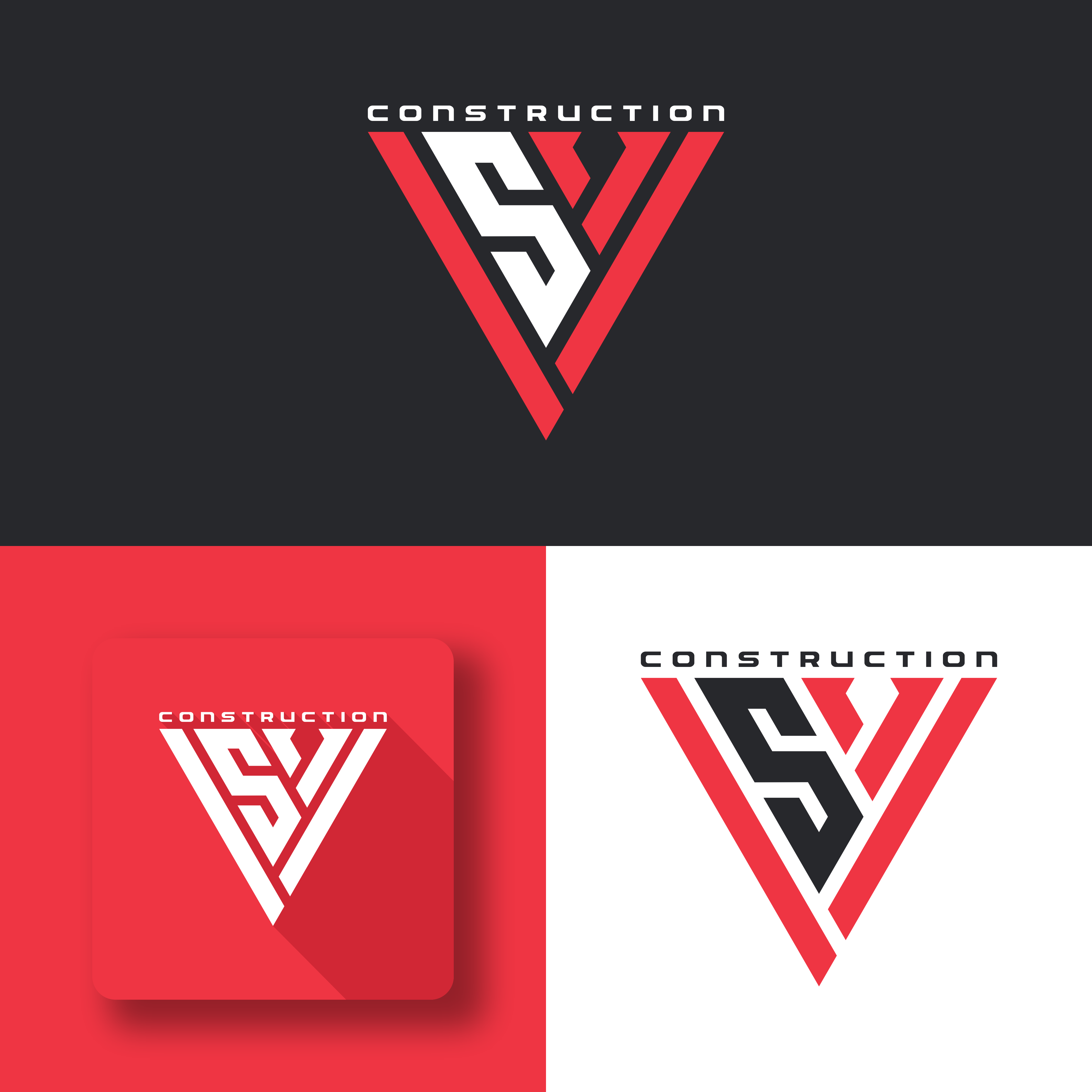 Logo Design by fatiyadesign for SVV Construction  | Design #34952258