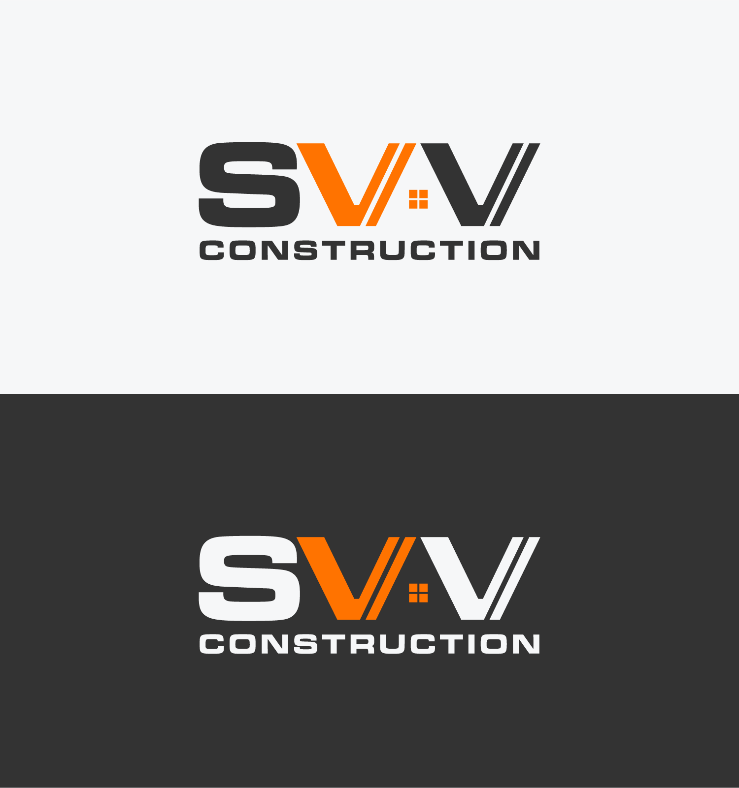 Logo Design by Mofuza for SVV Construction  | Design #34949519