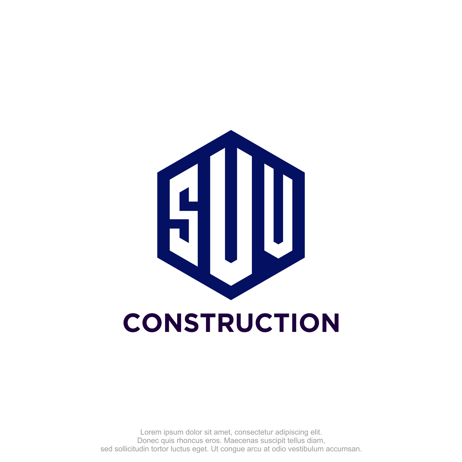 Logo Design by M.Syaiful Huda for SVV Construction  | Design #34948537
