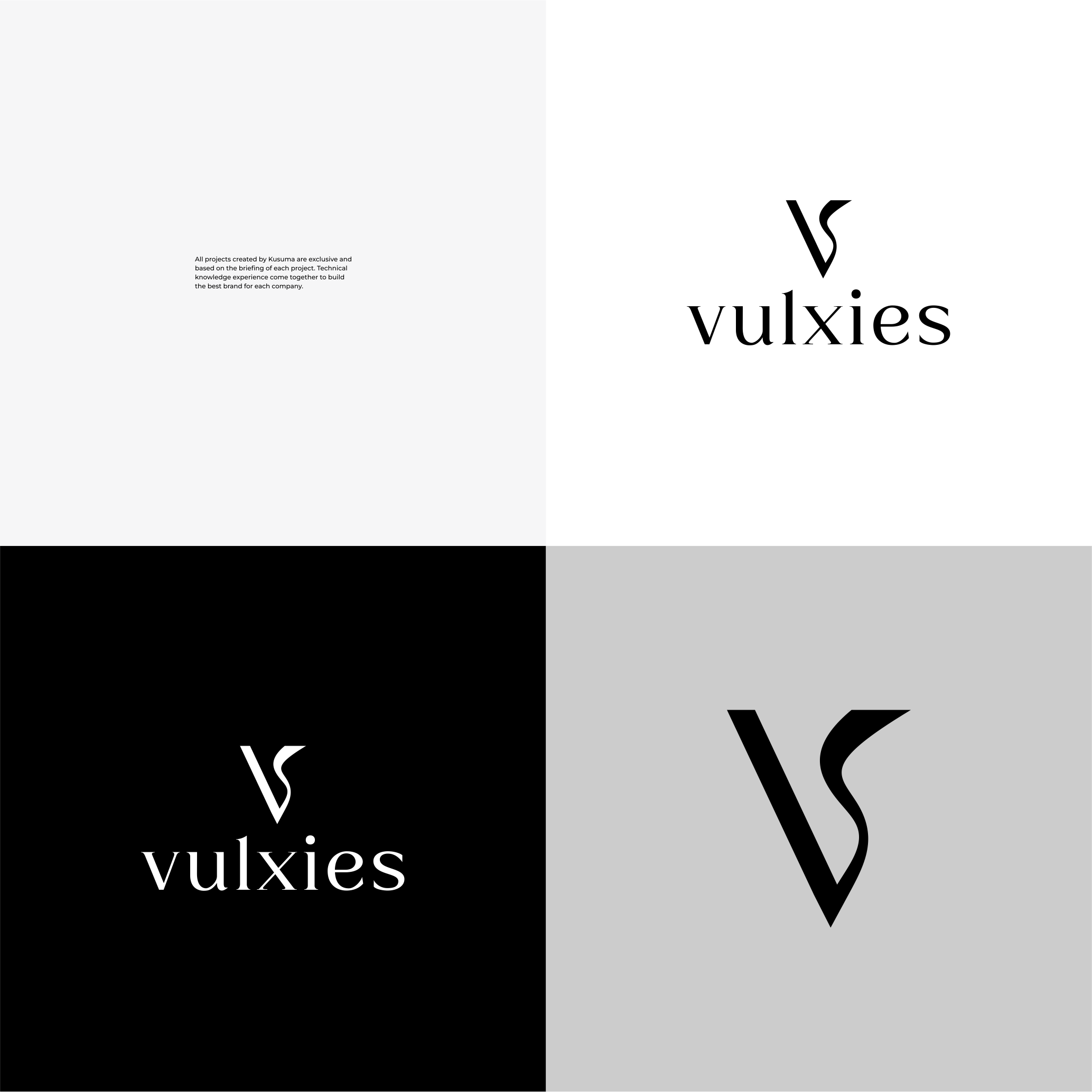 Logo Design by Kusuma Studio for Vulxies | Design #34952784