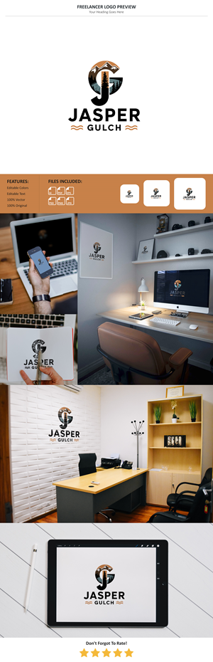 Logo Design by VectorForge for Down Home Flooring & Interiors | Design: #34945814