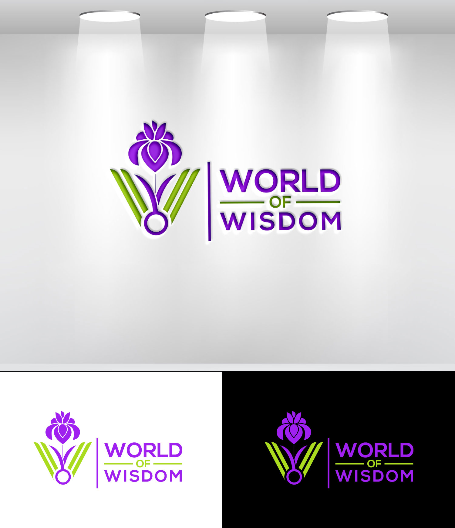 Design de Logo par Mi Design1 pour World of Wisdom, LLC | Design #34946295