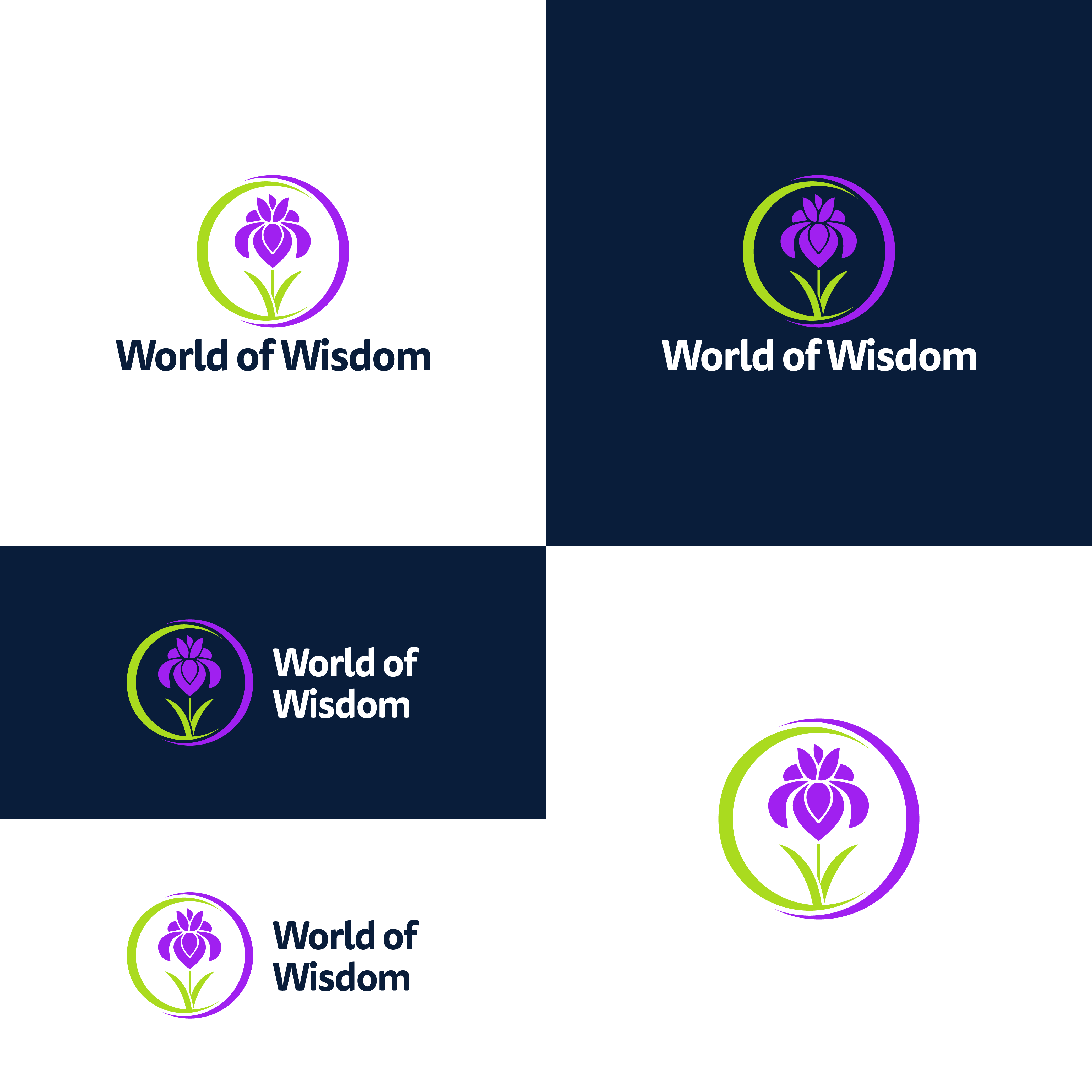 Diseño de Logo por Choiresia.id para World of Wisdom, LLC | Diseño #34948401
