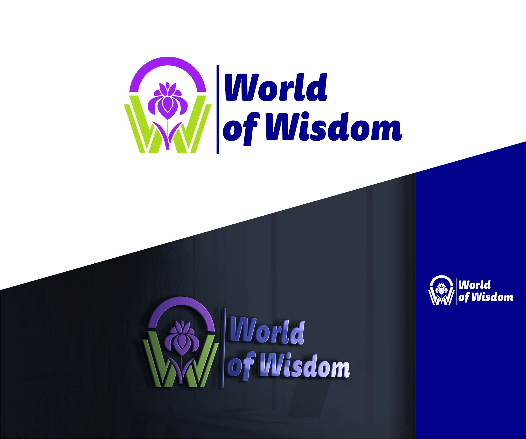 Diseño de Logo por alkaline para World of Wisdom, LLC | Diseño #34946975