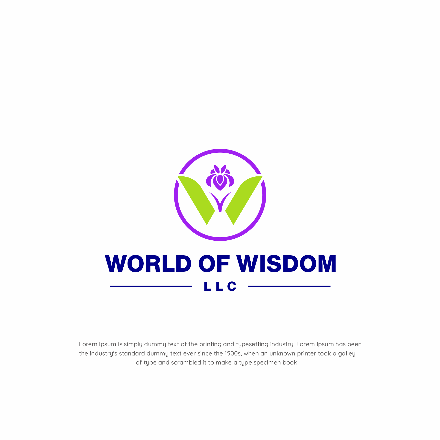 Logo Design by sabina aiko for World of Wisdom, LLC | Design #34959927
