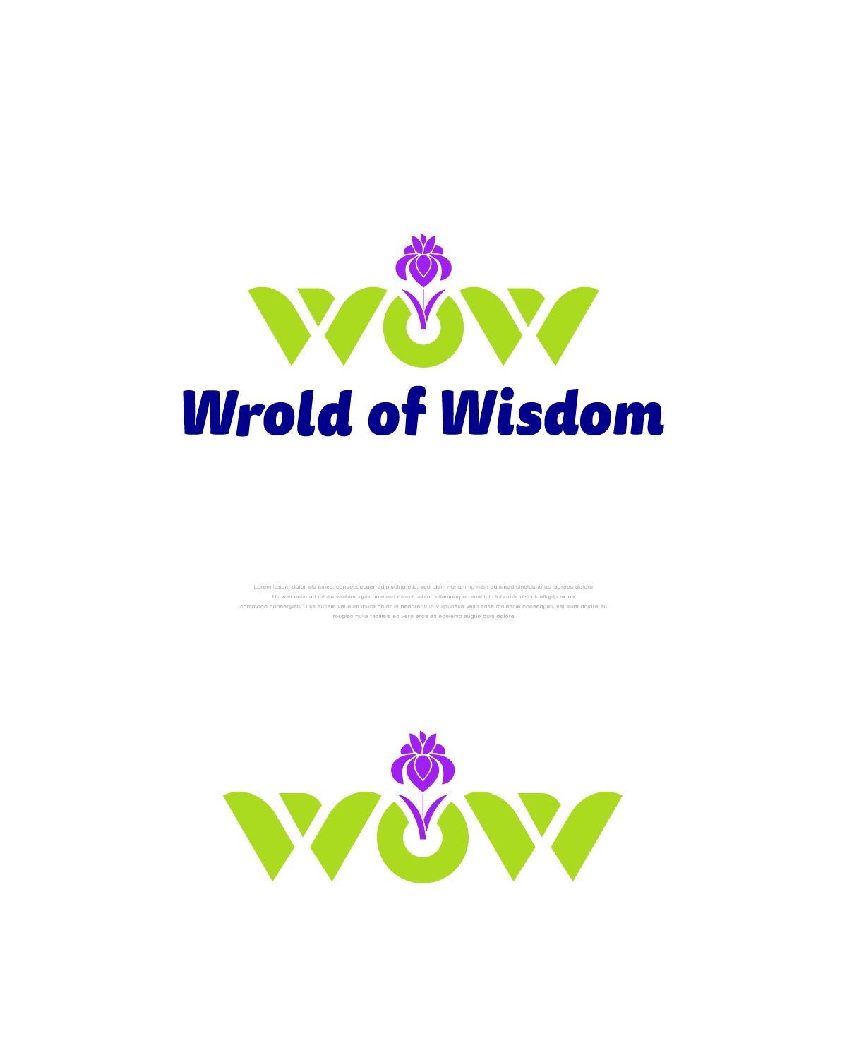 Diseño de Logo por apik. para World of Wisdom, LLC | Diseño #34947142