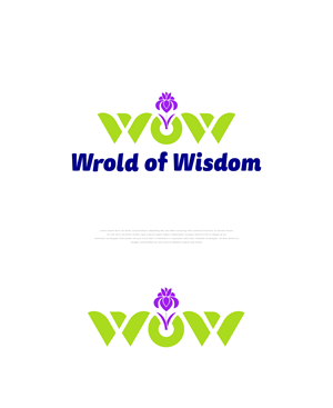 Diseño de Logo por apik. para World of Wisdom, LLC | Diseño: #34947142