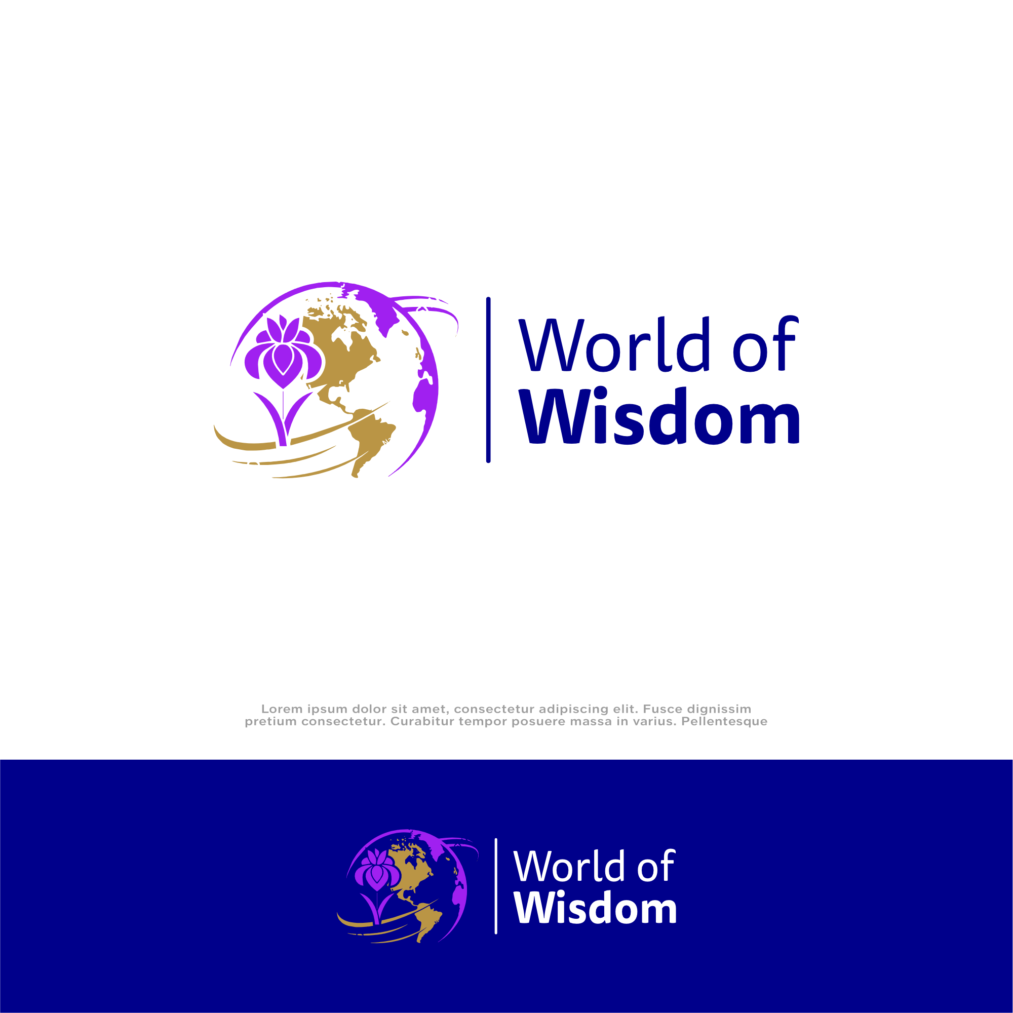 Logo Design by win it for World of Wisdom, LLC | Design #34959166