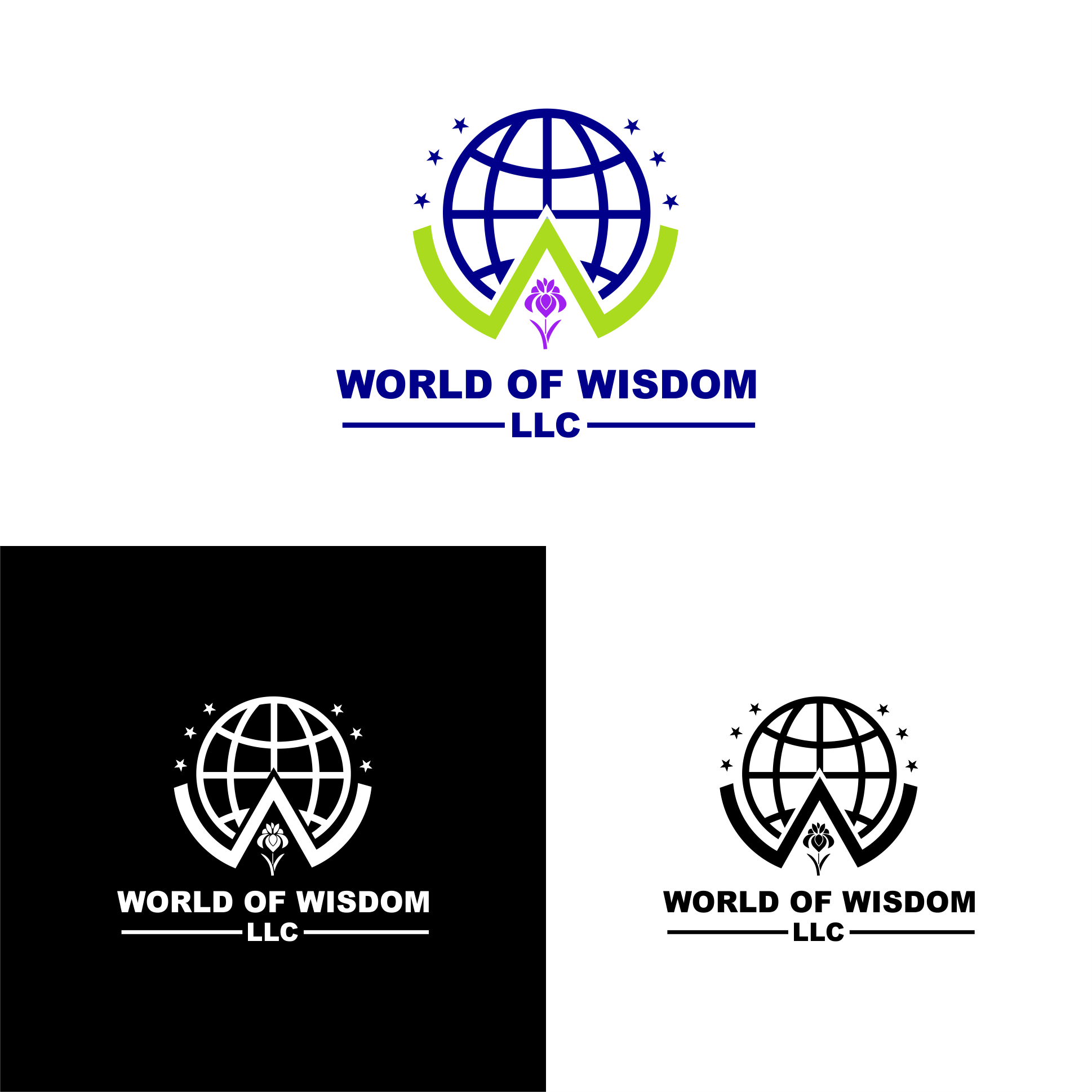 Logo-Design von anak mama für World of Wisdom, LLC | Design #34950122