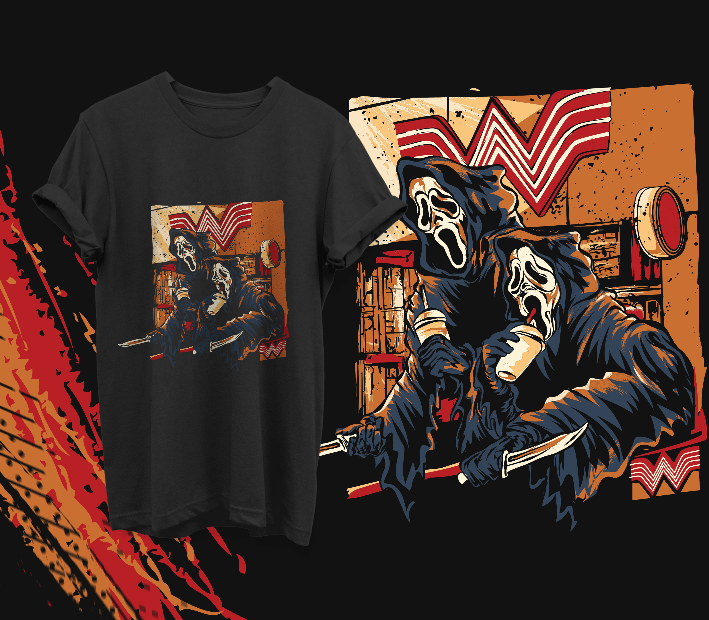 T-shirt Design by Baraka Joe for Alien Carnival | Design #34980525