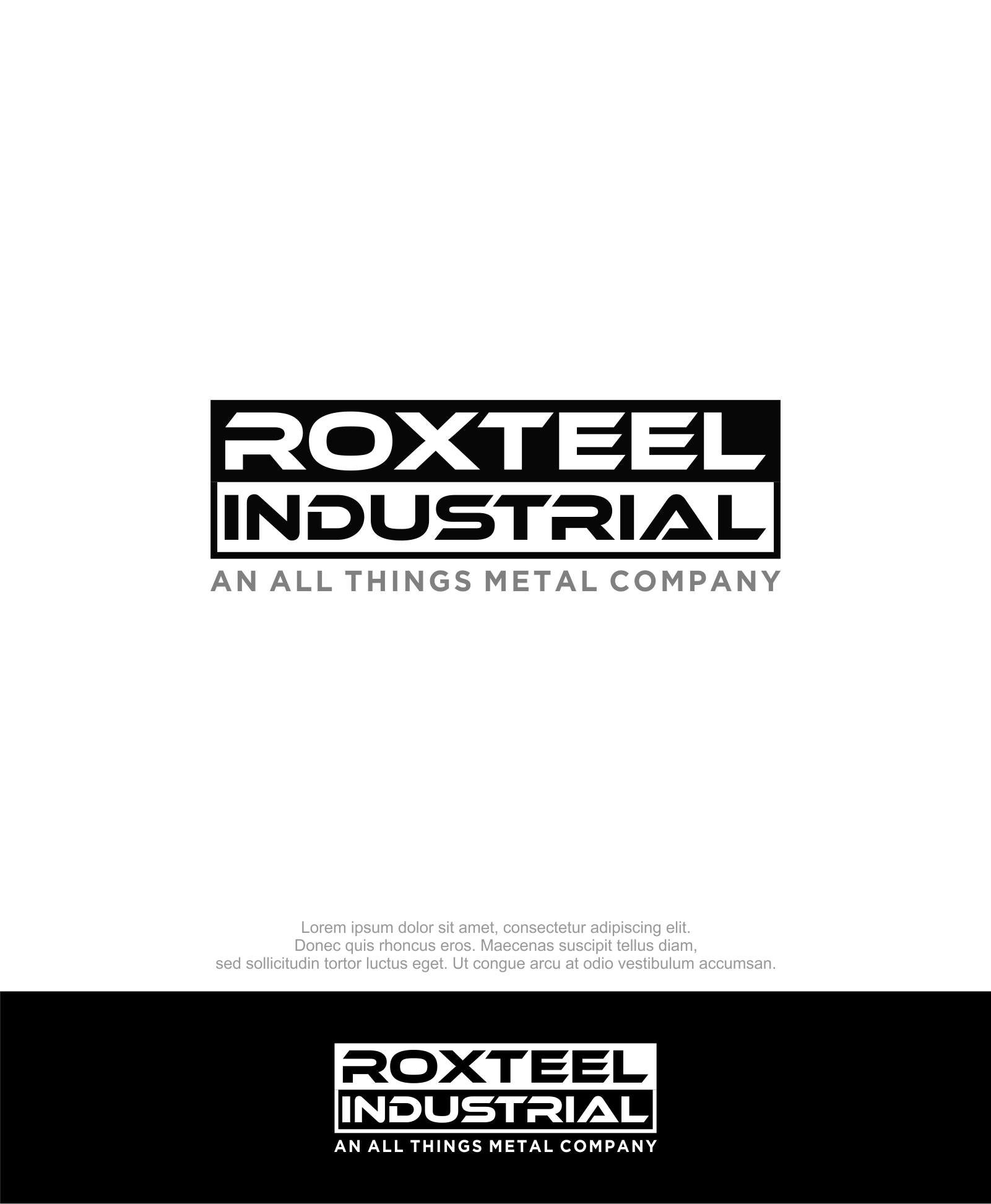 Logo Design by M.Syaiful Huda for All Things Metal | Design #34951112