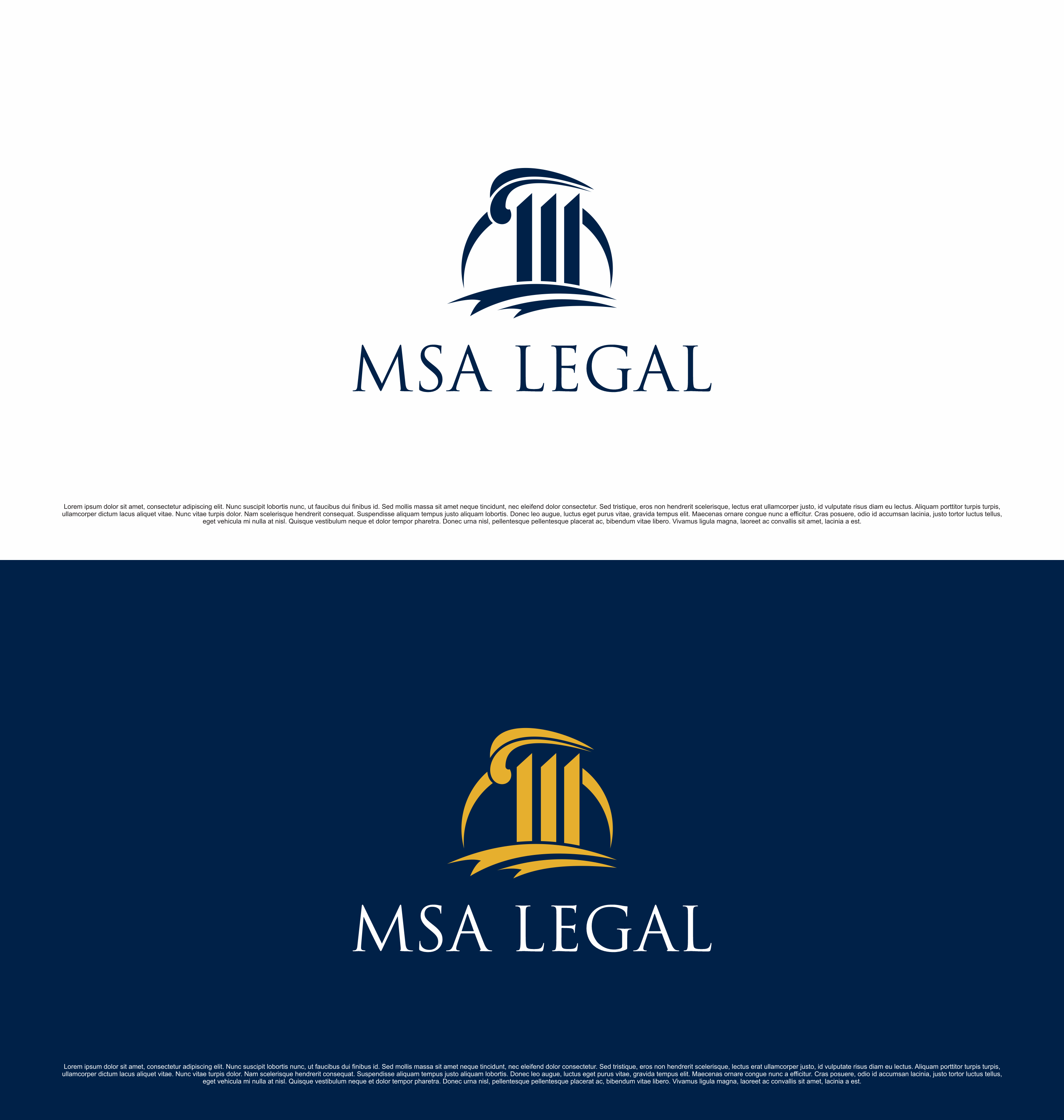 Design de Logo par saesean pour MSA LEGAL | Design #34964330