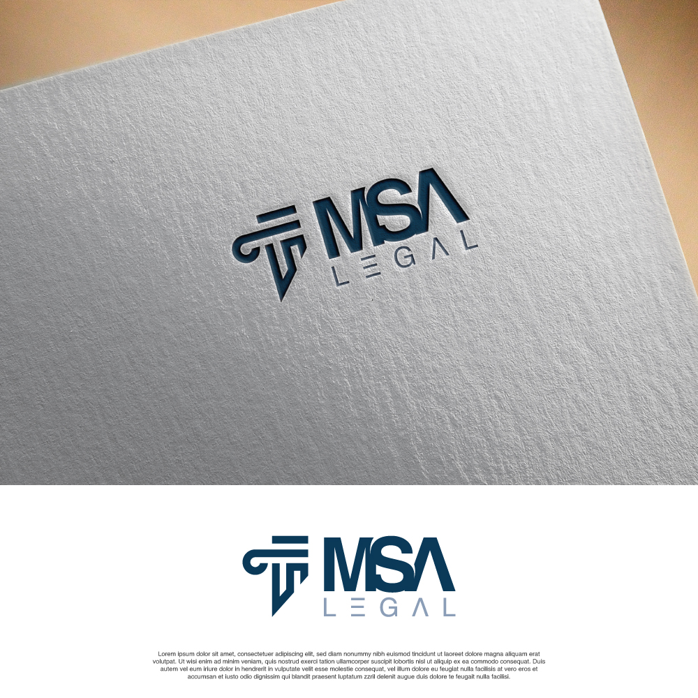 Design de Logo par Visionarydexiner pour MSA LEGAL | Design #34956751