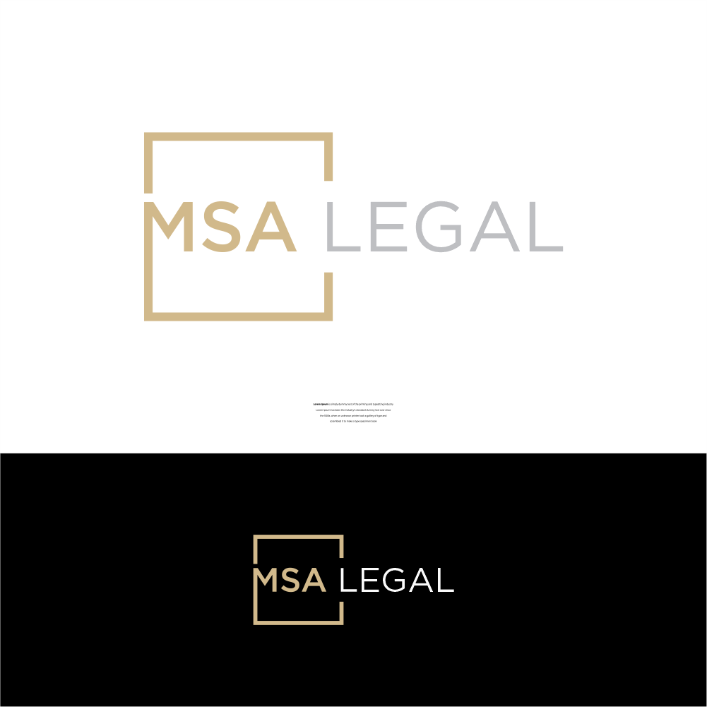 Logo Design by skylart28 for MSA LEGAL | Design #34962605