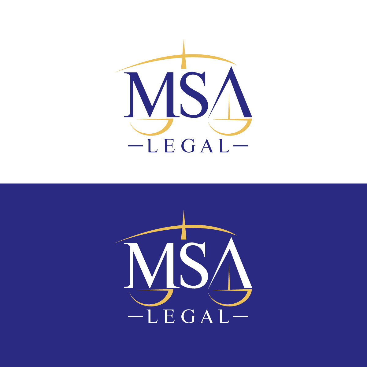 Logo Design by prodesigns99 for MSA LEGAL | Design #34957993