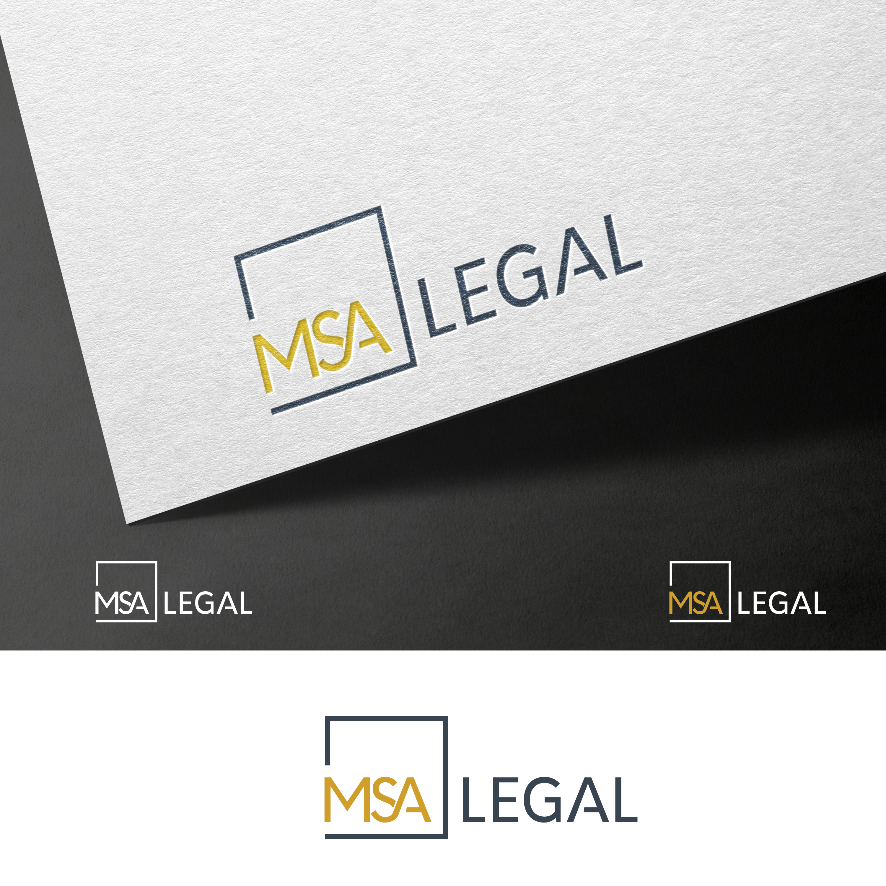 Logo Design by UMBRA Designs for MSA LEGAL | Design #34955639