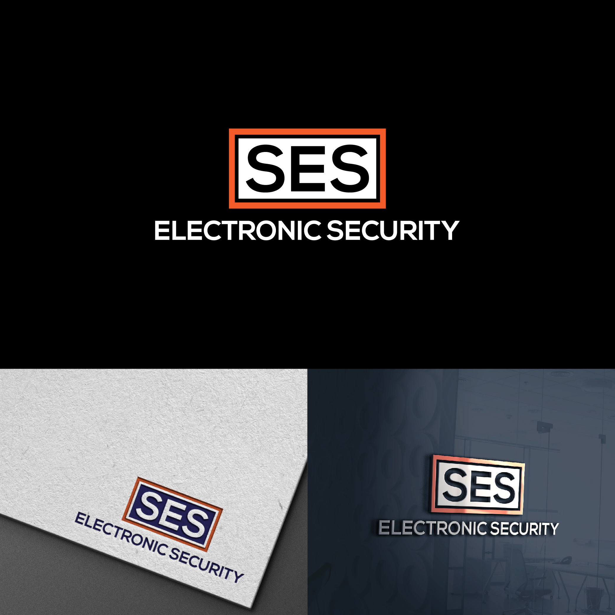 Logo Design by designer profile for Ses security | Design #34956878