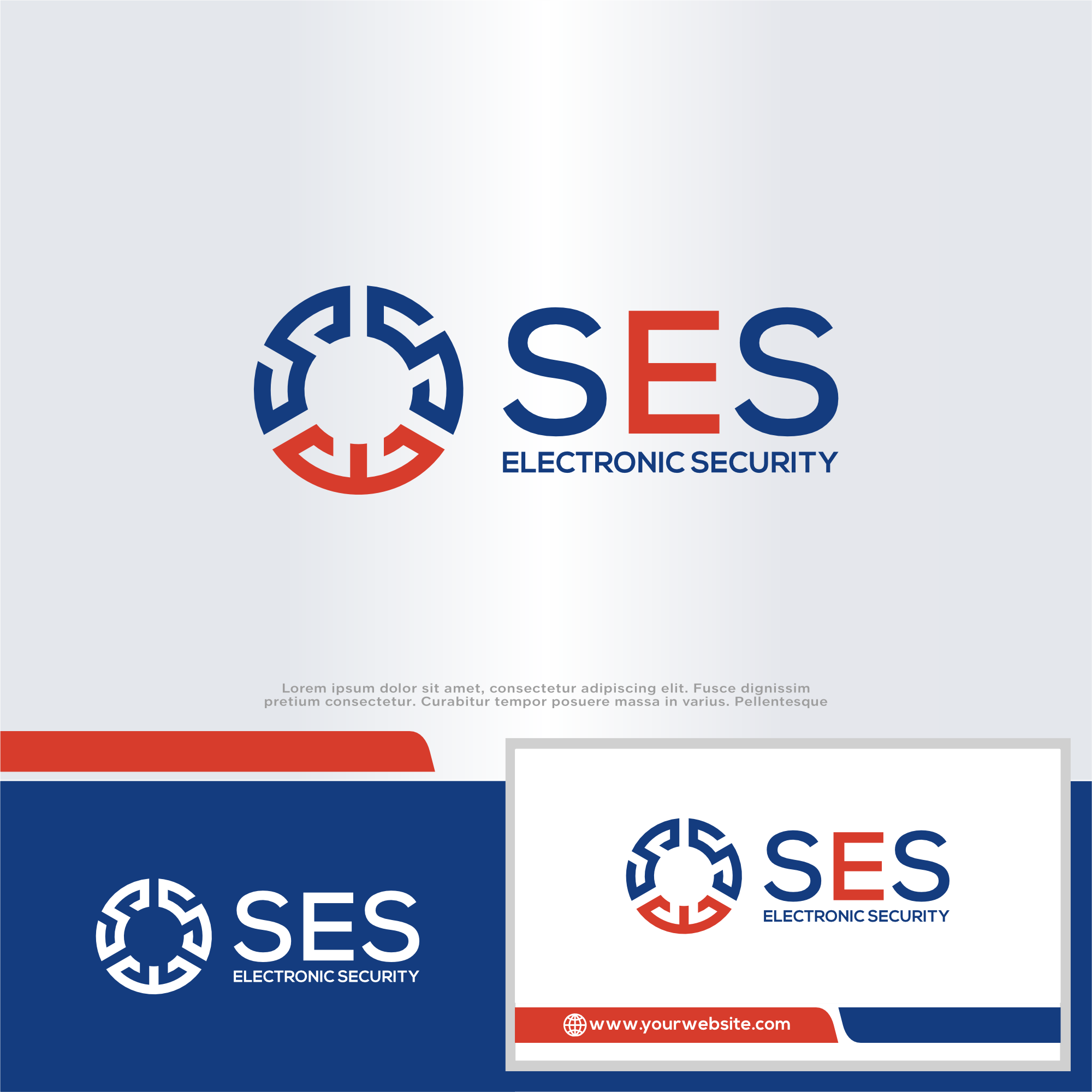 Logo Design by win it for Ses security | Design #34958149